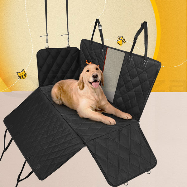 i.Pet Pet Car Seat Cover Dog Hammock Protector Back Waterproof Belt Non Slip Mat Tristar Online