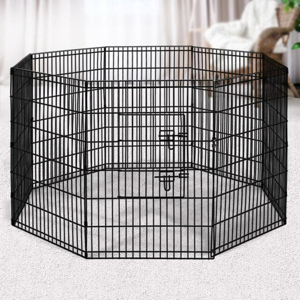 i.Pet Pet Dog Playpen 36" 8 Panel Puppy Exercise Cage Enclosure Fence Tristar Online