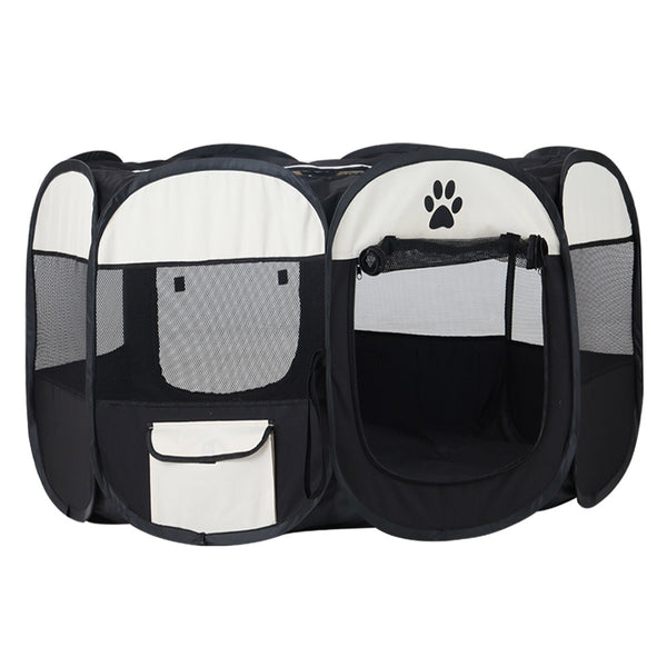 i.Pet Dog Playpen Pet Playpen Enclosure Crate 8 Panel Play Pen Tent Bag Fence Puppy 3XL Tristar Online