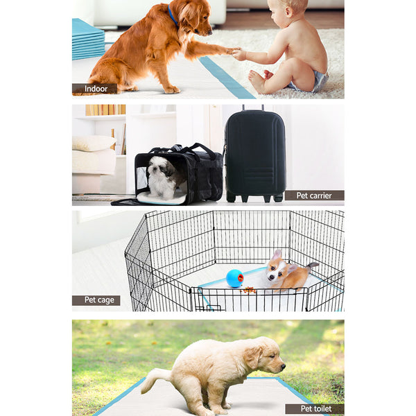 i.Pet Pet Training Pads 200pcs 60x60cm Puppy Dog Toilet Pee Indoor Super Absorbent Blue Tristar Online