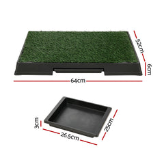 i.Pet Pet Training Pad Dog Potty Toilet Large Loo Portable With Tray Grass Mat Tristar Online
