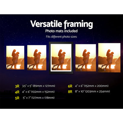 Artiss Photo Frames 11PCS  5x7in 6x8in 8x10in Hanging Wall Frame Black Tristar Online