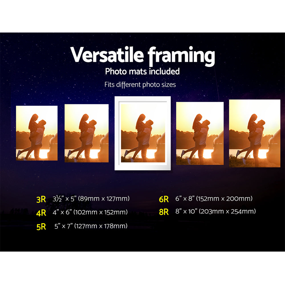Artiss Photo Frames11PCS 5x7in 6x8in 8x10in Hanging Wall Frame White Tristar Online