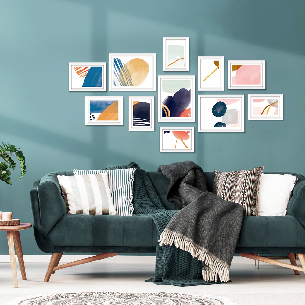 Artiss Photo Frames11PCS 5x7in 6x8in 8x10in Hanging Wall Frame White Tristar Online