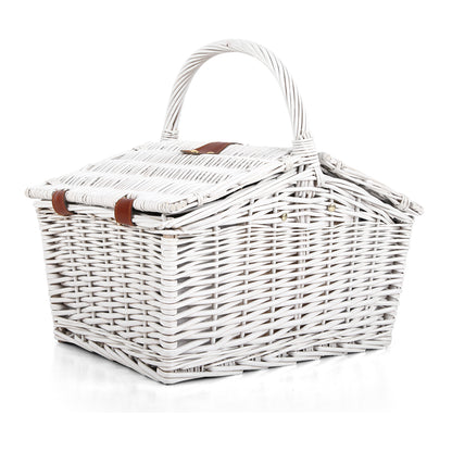 Alfresco 2 Person Picnic Basket Vintage Baskets Outdoor Insulated Blanket Tristar Online