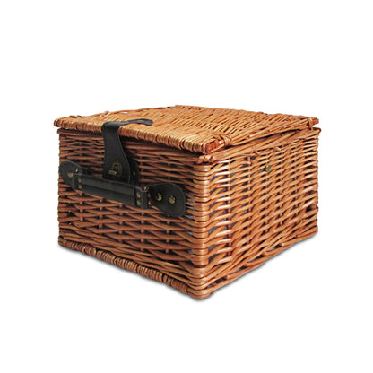 Alfresco 2 Person Picnic Basket Set Baskets Vintage Outdoor Insulated Blanket Tristar Online