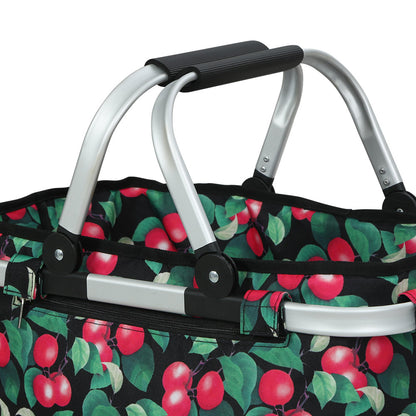 Alfresco Picnic Bag Basket Folding Large Hamper Camping Hiking Insulated Tristar Online