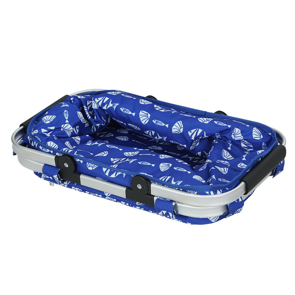 Alfresco Picnic Bag Basket FoldingHamper Camping Hiking Insulated Tristar Online