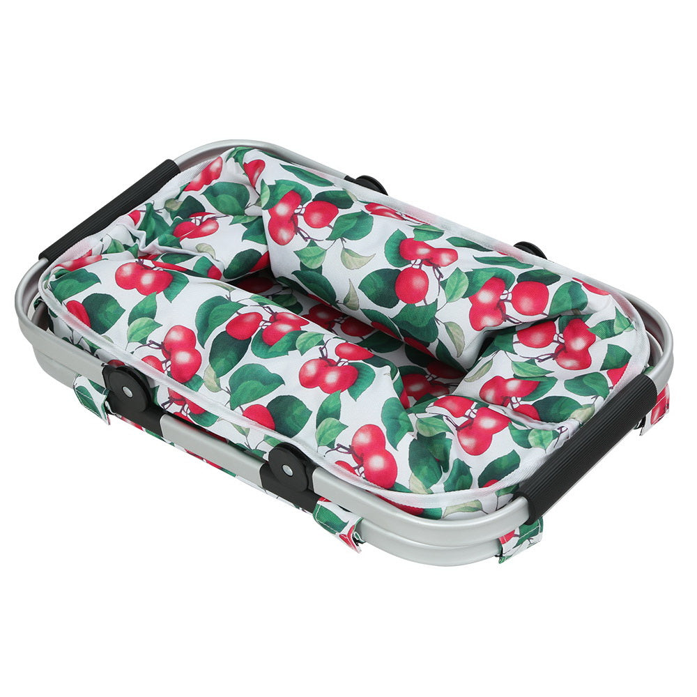 Alfresco Picnic Bag Basket Folding Hamper Camping Hiking Insulated Outdoor Tristar Online