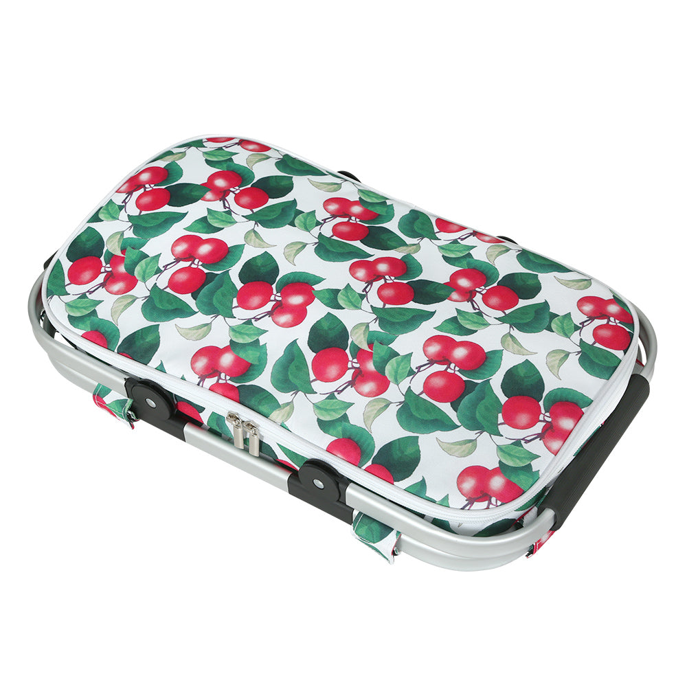 Alfresco Picnic Bag Basket Hamper Camping Hiking Insulated Lunch Cooler Folding Tristar Online