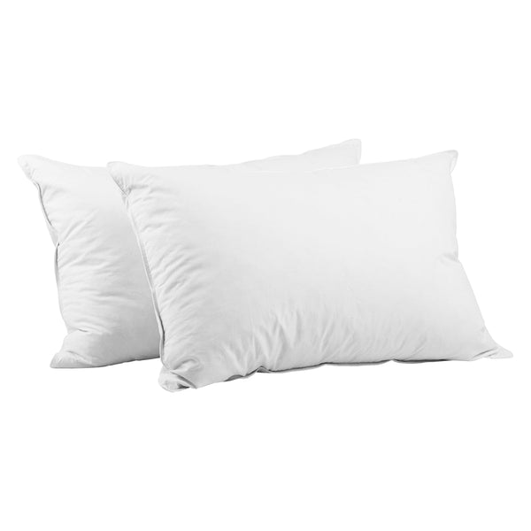 Giselle Bedding Set of 2 Goose Feather and Down Pillow - White Tristar Online