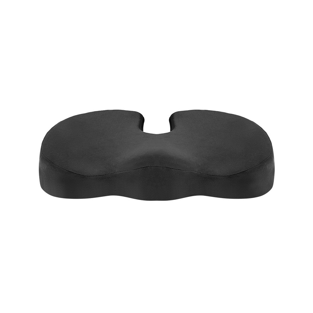 Giselle Bedding Seat Cushion Memory Foam Pillow Back Pain Relief Chair Pad Black Tristar Online