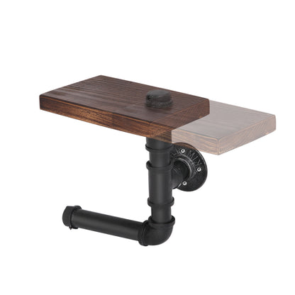 Artiss 1X Wall Shelves Paper Holder Industrial Pipe Shelf DIY Vintage Brackets Tristar Online