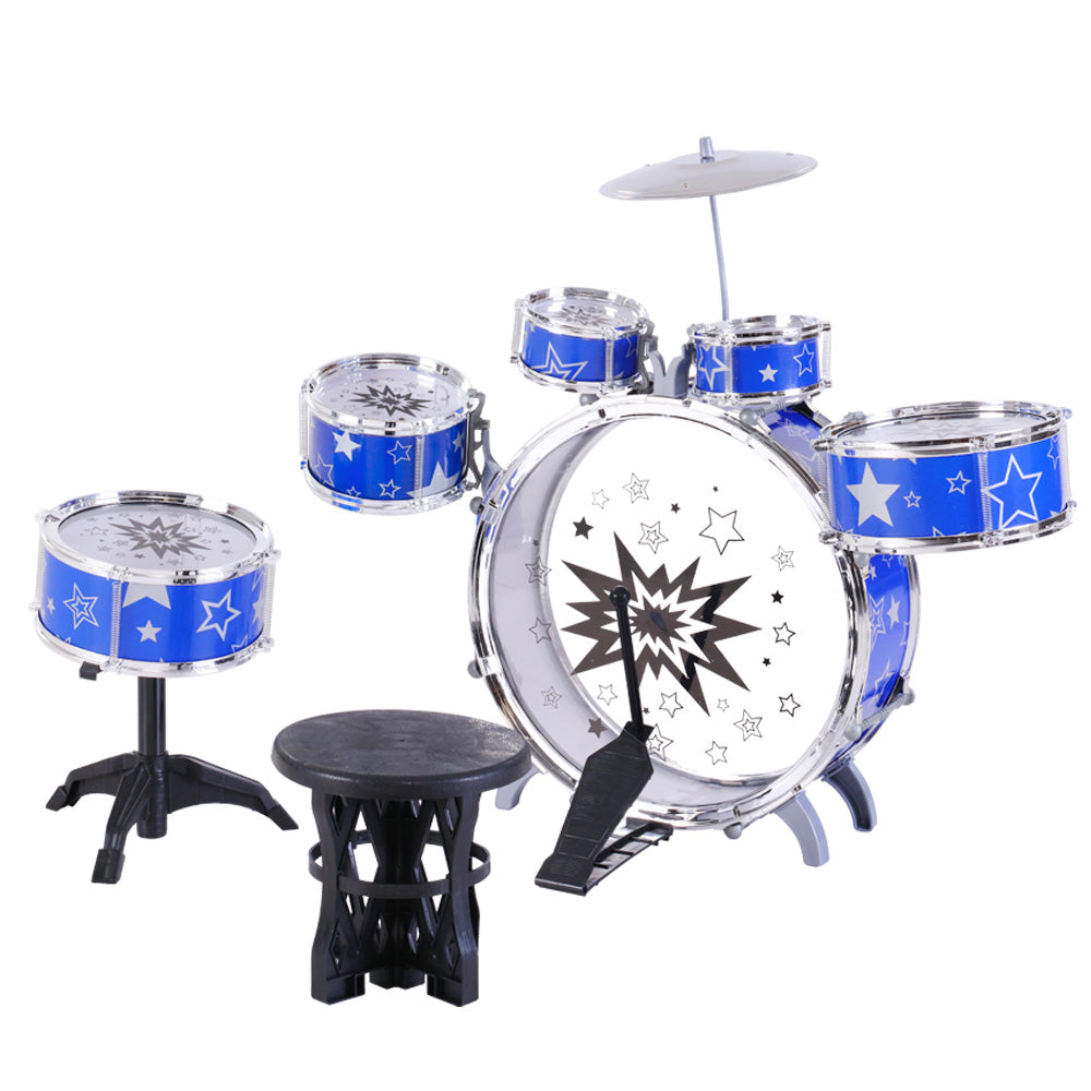 Keezi 11 Piece Kids Drum Set Tristar Online