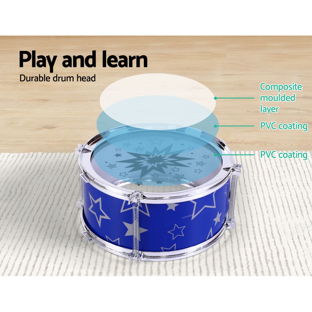 Keezi 11 Piece Kids Drum Set Tristar Online