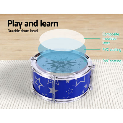 Keezi 11 Piece Kids Drum Set Tristar Online
