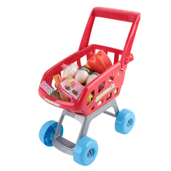 Keezi 24 Piece Kids Super Market Toy Set - Red & White Tristar Online