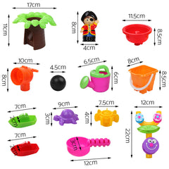 Keezi 20 Piece Kids Pirate Toy Set - Blue Tristar Online