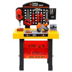 Keezi Kids Pretend Play Set Workbench Tools 54pcs Builder Work Childrens Toys Tristar Online