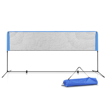 Everfit Portable Sports Net Stand Badminton Volleyball Tennis Soccer 4m 4ft Blue Tristar Online