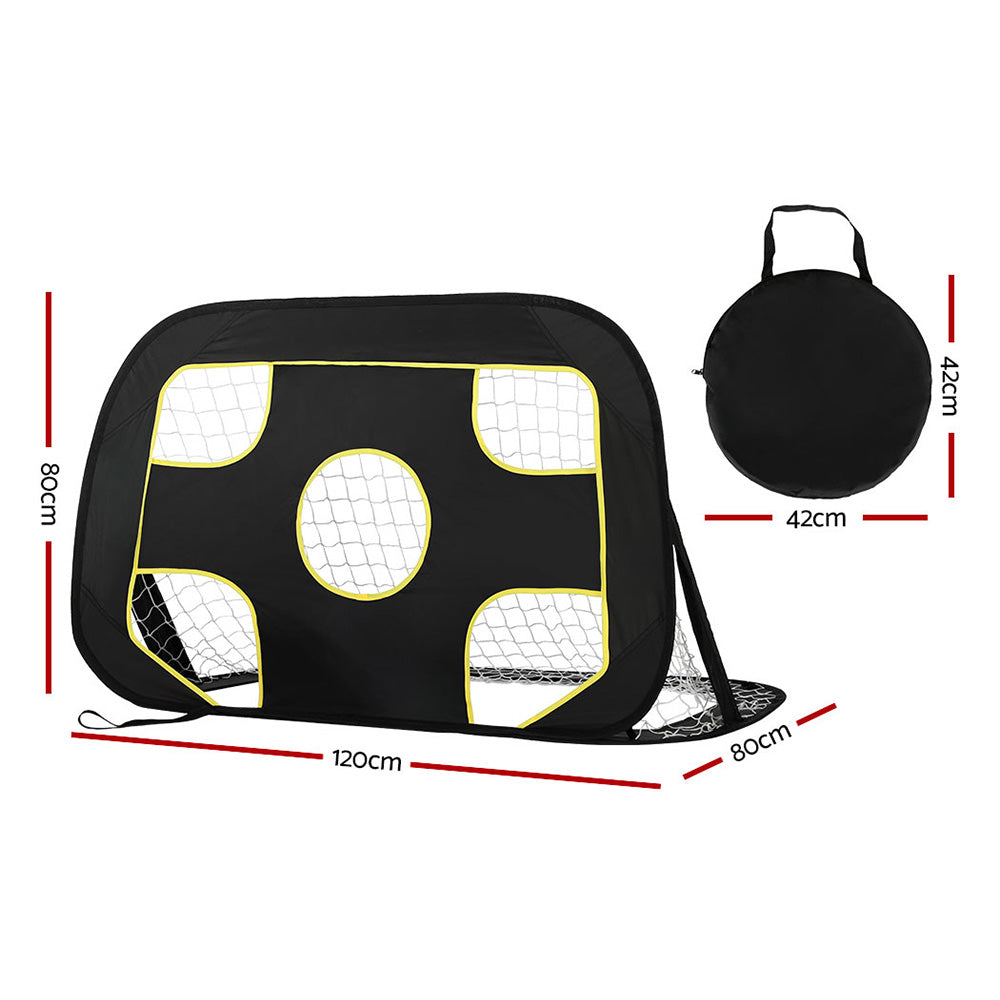 Everfit Soccer Goal Football Net Baseball Target Rebound Training Carry Bag Tristar Online