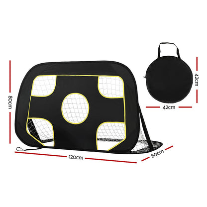 Everfit Soccer Goal Football Net Baseball Target Rebound Training Carry Bag Tristar Online