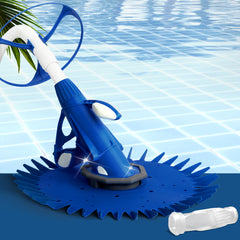 Aquabuddy Pool Cleaner Swimming Automatic Floor Climb Wall Pool Vacuum 10M Hose Tristar Online