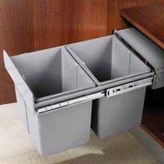 Cefito 2x15L Pull Out Bin - Grey Tristar Online