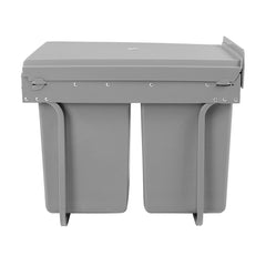 Cefito 2x20L Pull Out Bin - Grey Tristar Online