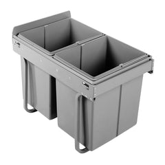 Cefito 2x20L Pull Out Bin - Grey Tristar Online