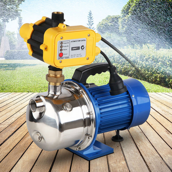 Giantz Garden Water Pump Jet High Pressure Controller Stage Irrigation 4600L/H Tristar Online