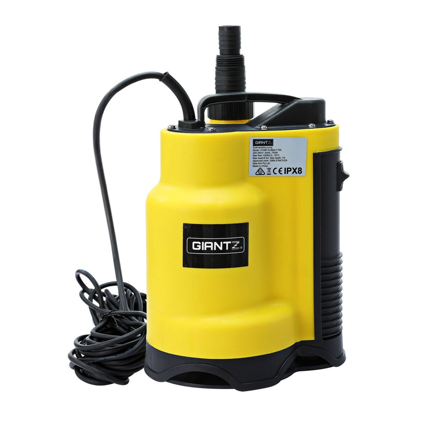 Giantz Garden Water Submersible Pump 750W Dirty Bore Sewerage Tank Well Steel Tristar Online