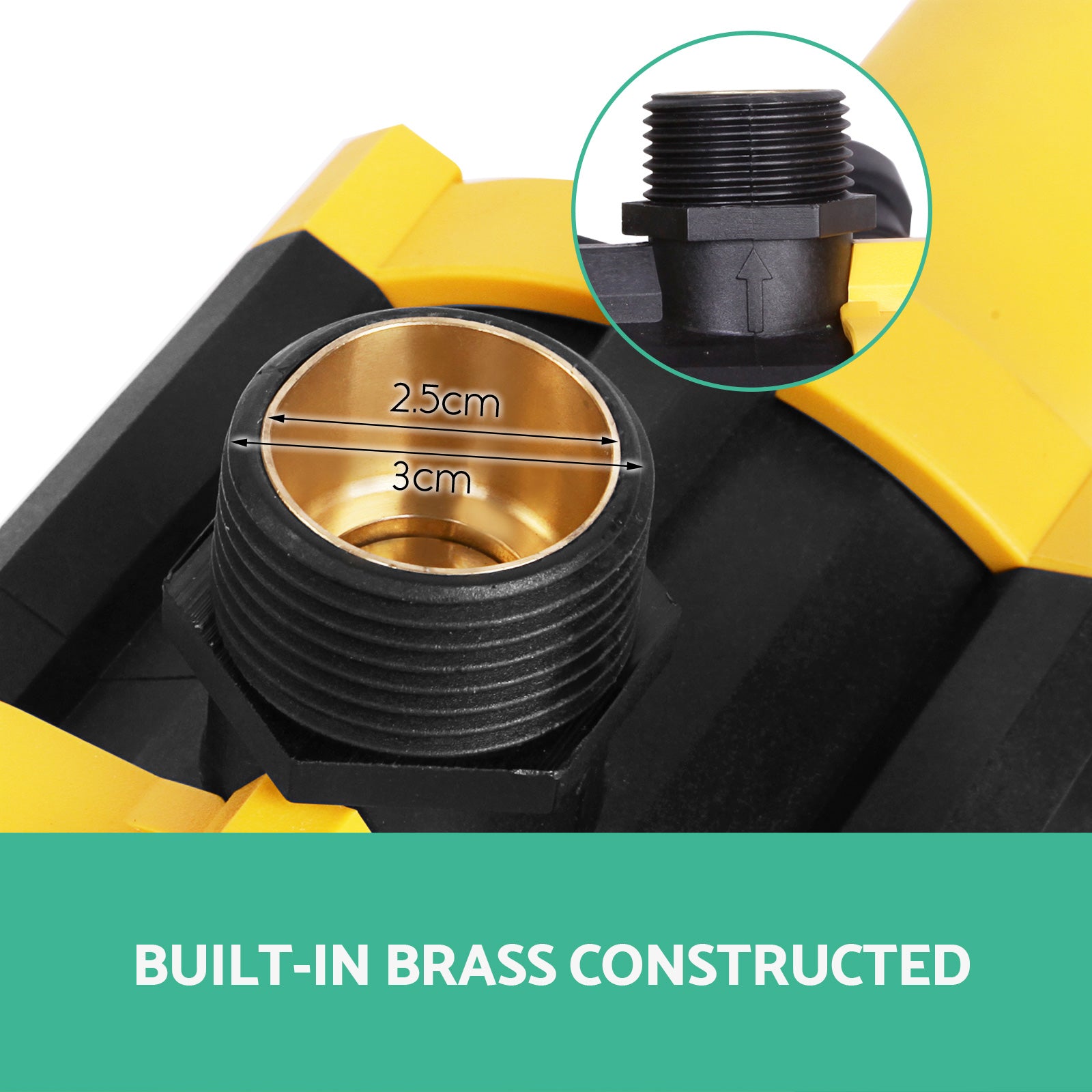 Giantz Automatic Electronic Water Pump Controller - Yellow Tristar Online