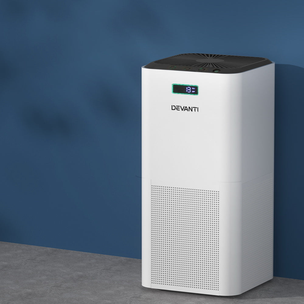 Devanti Air Purifier Home Purifiers HEPA Filter Tristar Online