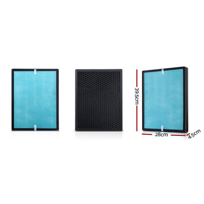 Devanti Air Purifier Replacement Filter 3 Layer HEPA Filters Tristar Online