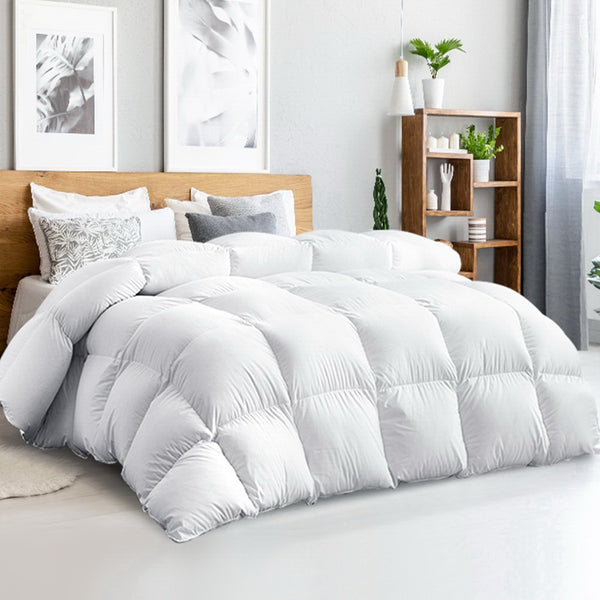 Giselle Bedding Super King 500GSM Goose Down Feather Quilt Tristar Online