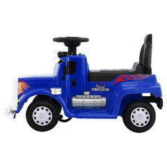 Rigo Kids Electric Ride On Car Truck Motorcycle Motorbike Toy Cars 6V Blue Tristar Online