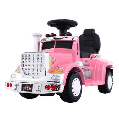 Ride On Cars Kids Electric Toys Car Battery Truck Childrens Motorbike Toy Rigo Pink Tristar Online