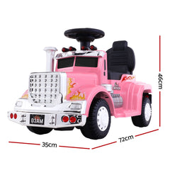 Ride On Cars Kids Electric Toys Car Battery Truck Childrens Motorbike Toy Rigo Pink Tristar Online