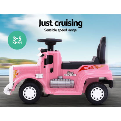 Ride On Cars Kids Electric Toys Car Battery Truck Childrens Motorbike Toy Rigo Pink Tristar Online