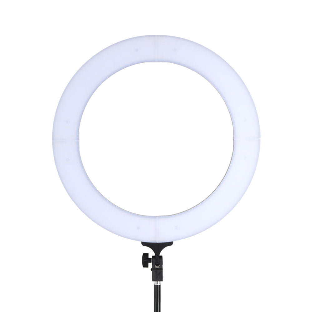 Embellir 14" LED Ring Light 5600K 3000LM Dimmable Stand MakeUp Studio Video Tristar Online