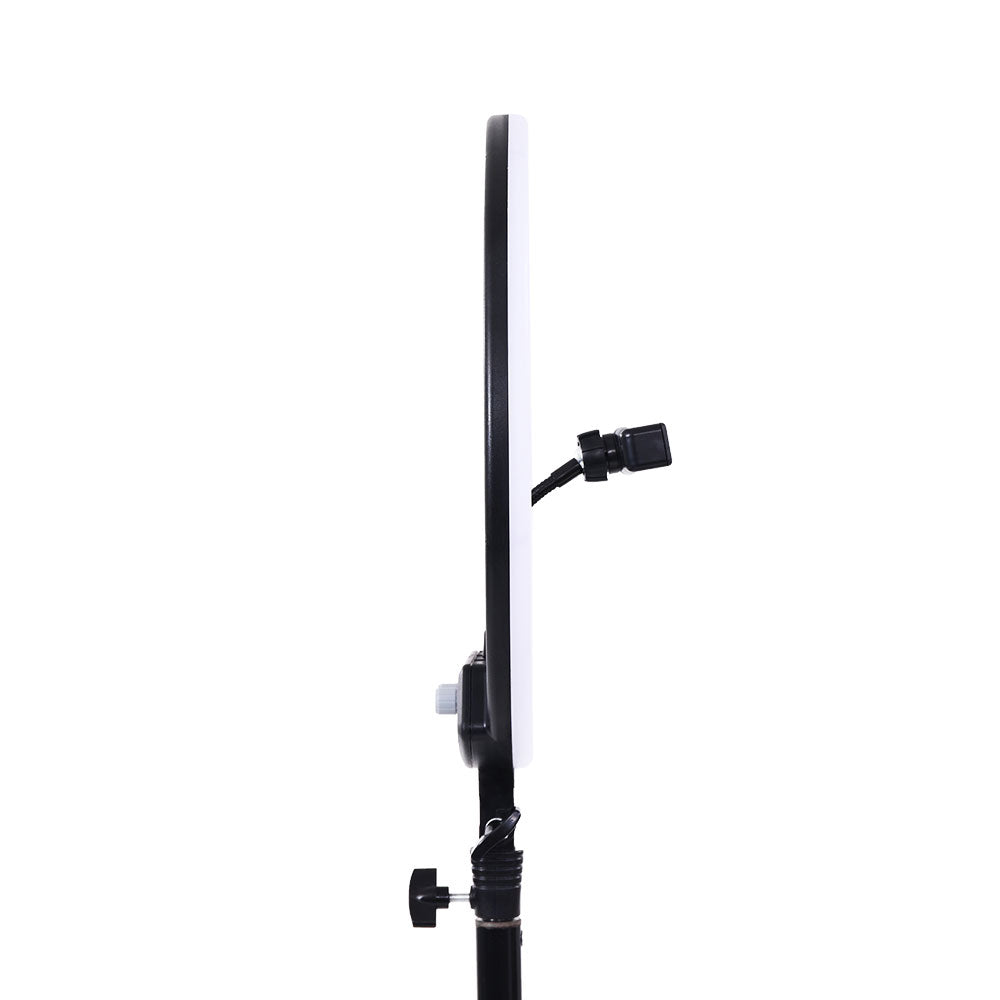 Embellir 14" LED Ring Light 5600K 3000LM Dimmable Stand MakeUp Studio Video Tristar Online