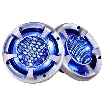 Giantz Set of 2 6.5inch LED Light Car Speakers Tristar Online