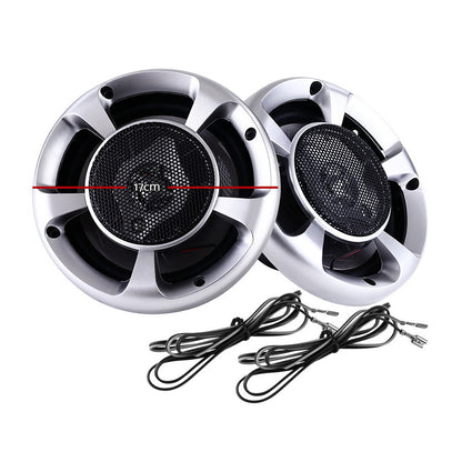 Giantz Set of 2 6.5inch LED Light Car Speakers Tristar Online