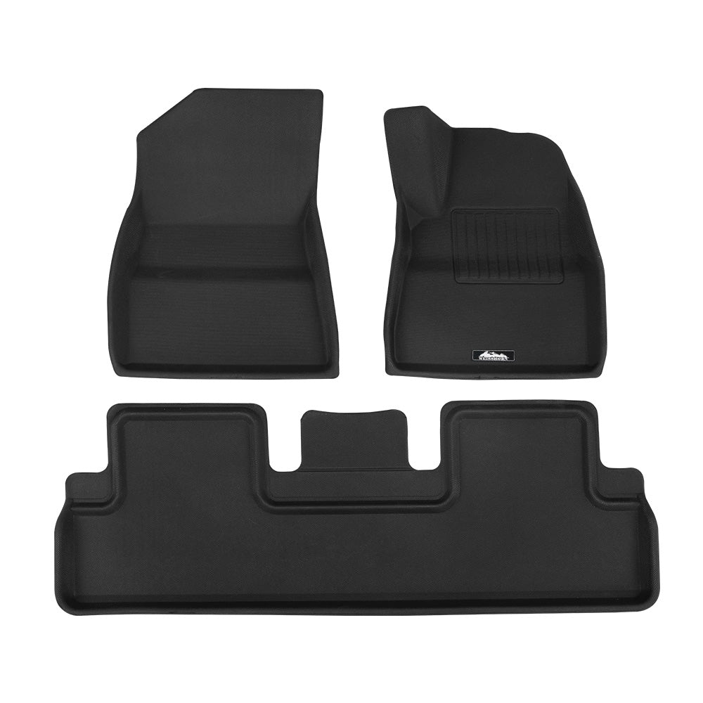 Weisshorn Car Rubber Floor Mats Front and Rear For Tesla Model 3 2021-2022 Tristar Online
