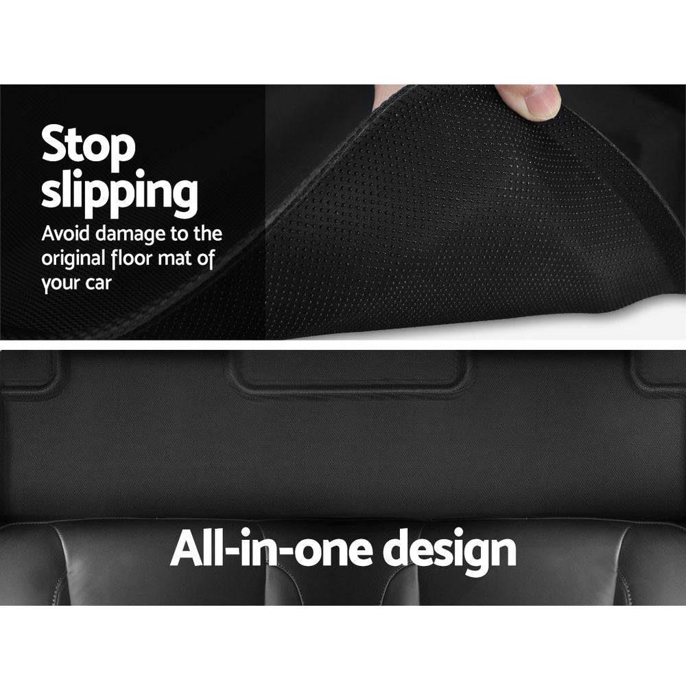 Weisshorn Car Rubber Floor Mats Front and Rear For Tesla Model 3 2021-2022 Tristar Online