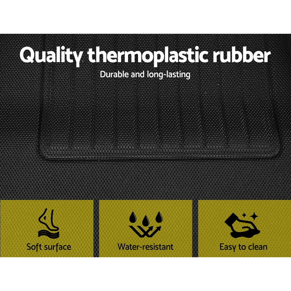 Weisshorn Car Rubber Floor Mats Front and Rear For Tesla Model 3 2021-2022 Tristar Online