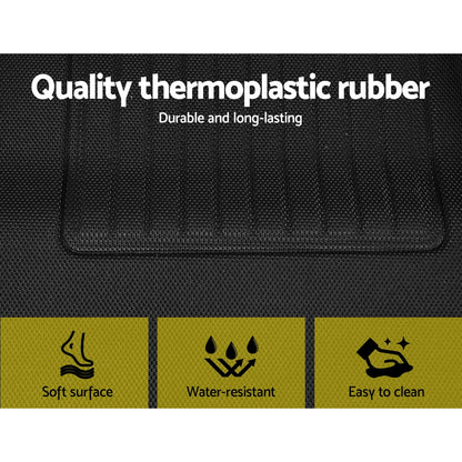 Weisshorn Car Rubber Floor Mats Front and Rear For Tesla Model 3 2021-2022 Tristar Online