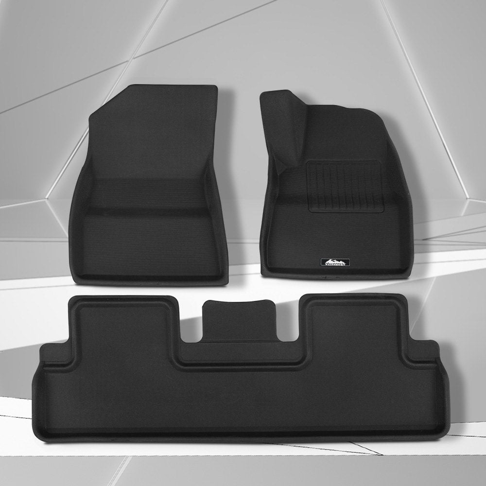 Weisshorn Car Rubber Floor Mats Front and Rear For Tesla Model 3 2021-2022 Tristar Online