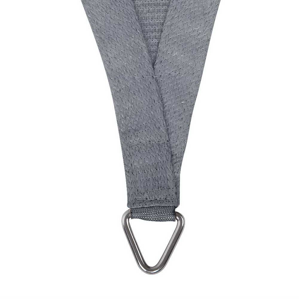 Instahut Sun Shade Sail Cloth Shadecloth Outdoor Canopy Triangle 280gsm 6x6x6m Tristar Online